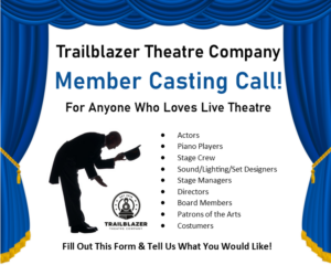 Trailblazer Theatre Company Casting Call form